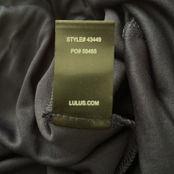 🆕NWT LULU’S Navy Blue Maxi DRESS💙Size Medium⭐️Brand NEW with Tags!!⭐️ - Picture 12 of 13